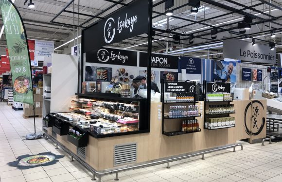 Un nouveau sushi corner à Carrefour !