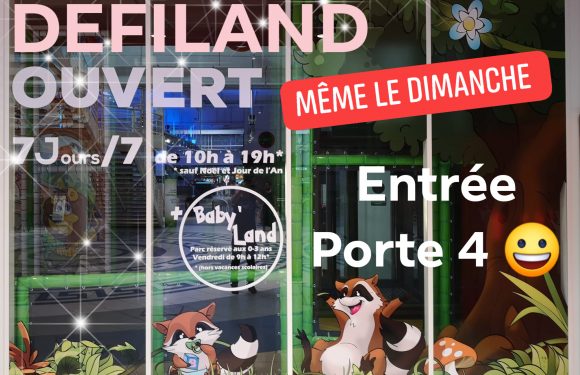 Votre anniversaire à Défiland !