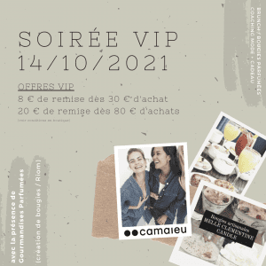 Une soirée VIP avec Camaieu !