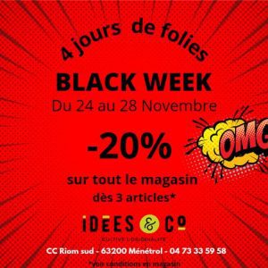 Idées&co fête la Back Week ! Idées&co fête la Back Week !