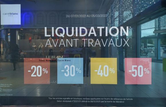 Liquidation chez Carré Blanc !