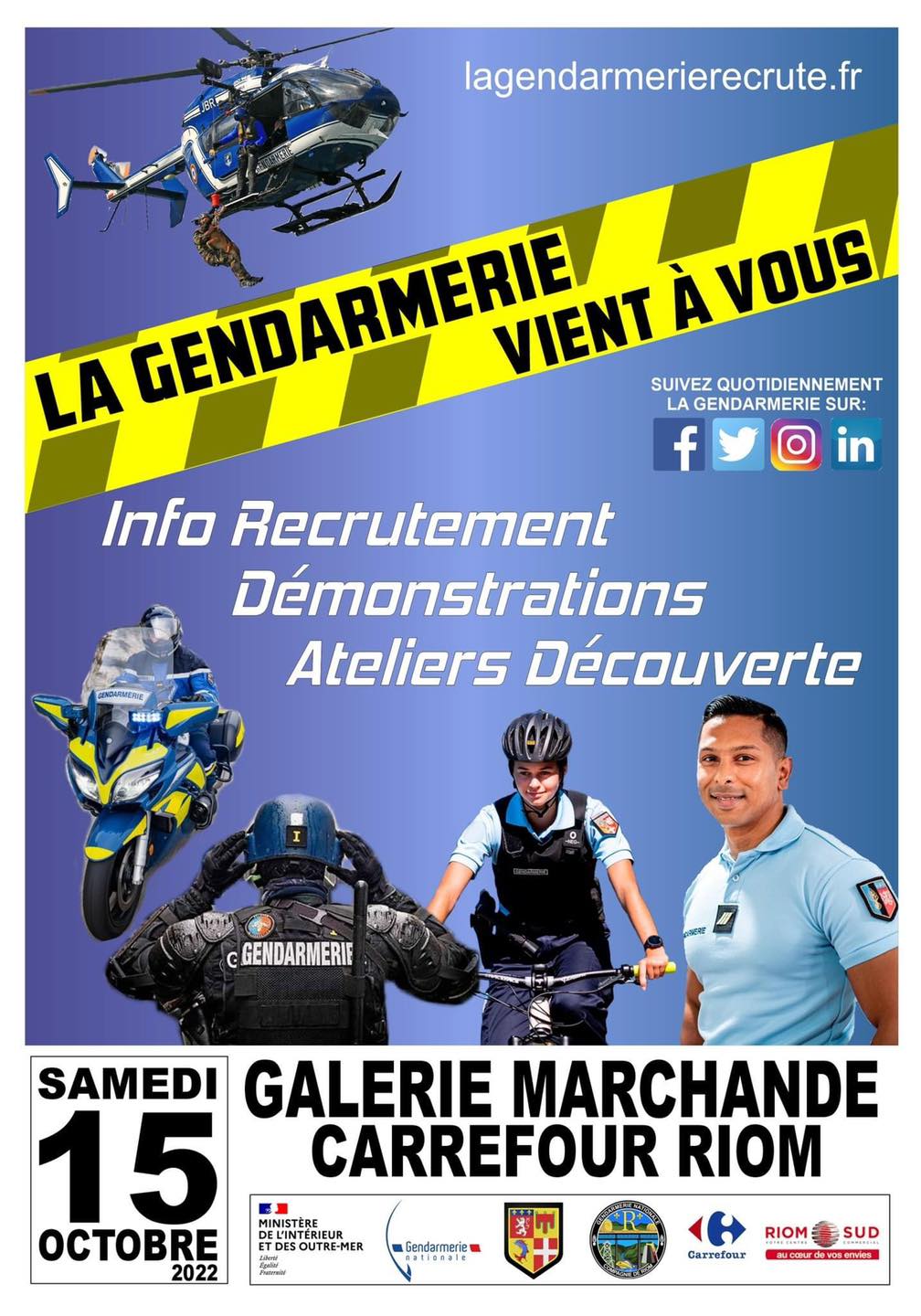 Rencontrez la Gendarmerie du 63 !