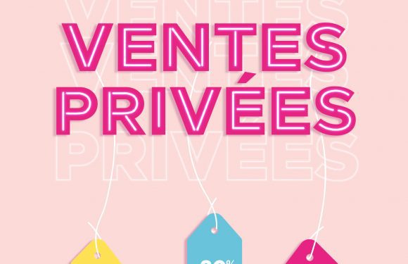 Les Ventes Privées en cours chez Bleu Libellule !