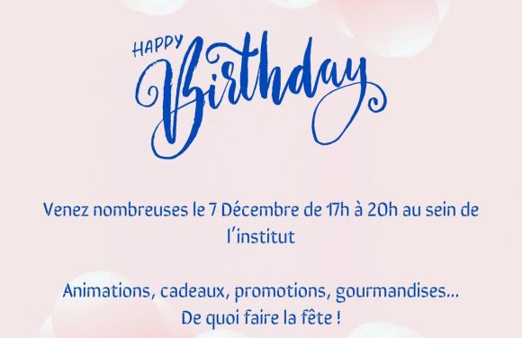 Joyeux anniversaire Body Minute !