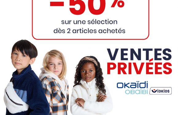 Les ventes privées chez Okaidi !