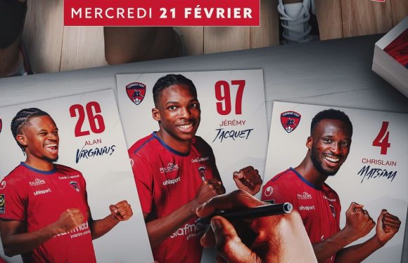 Séance de dédicaces avec le Clermont Foot !
