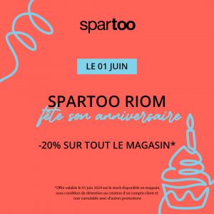 Spartoo vous invite à son anniversaire ! Spartoo vous invite à son anniversaire !