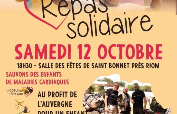Un repas solidaire au profit des enfants