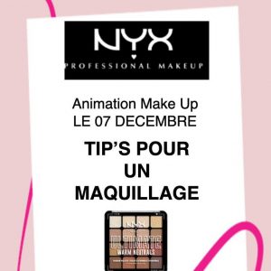 Animation NYX chez Bleu Libellule !