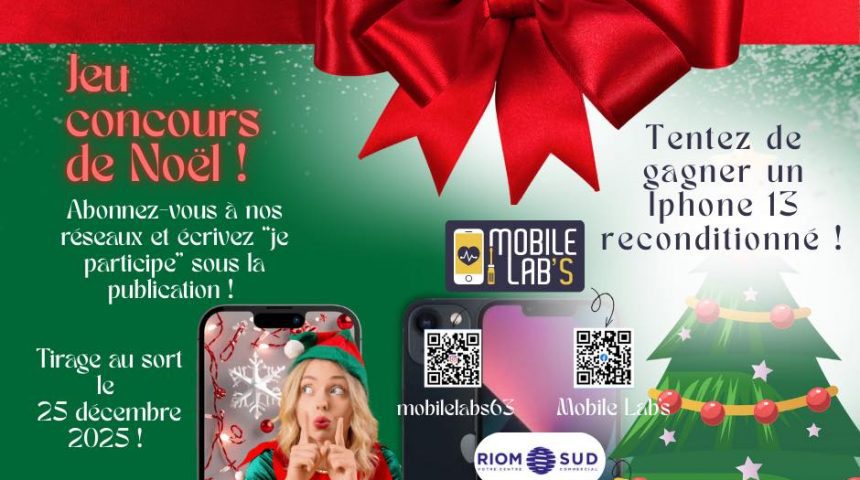 Jeu-Concours / Mobile Labs vous offre un iPhone !
