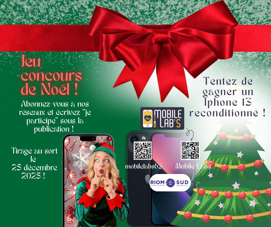 Jeu-Concours / Mobile Labs vous offre un iPhone ! Jeu-Concours / Mobile Labs vous offre un iPhone !