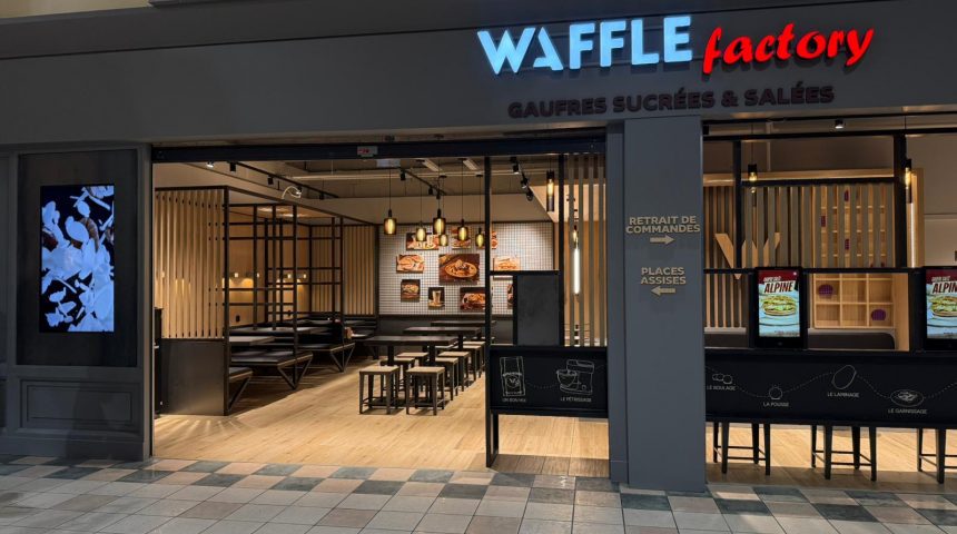 Nouveau : Waffle Factory arrive à Riom Sud !