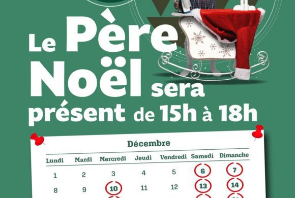 Photos : Le Père Noël est à Riom Sud !