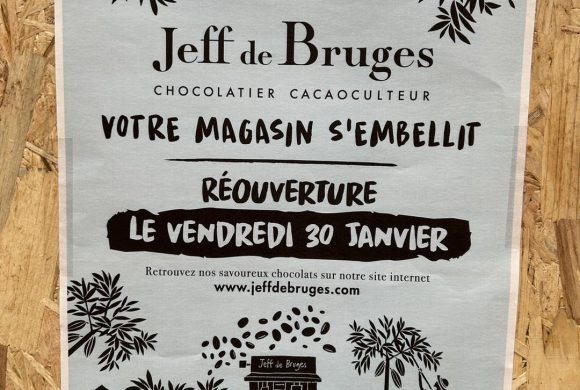Jeff de Bruges fermé pour travaux !
