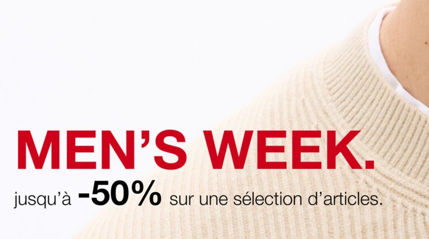C&rsquo;est la Men&rsquo;s Week chez Célio !