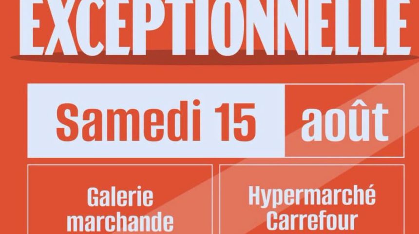 Ouverture – 15 août